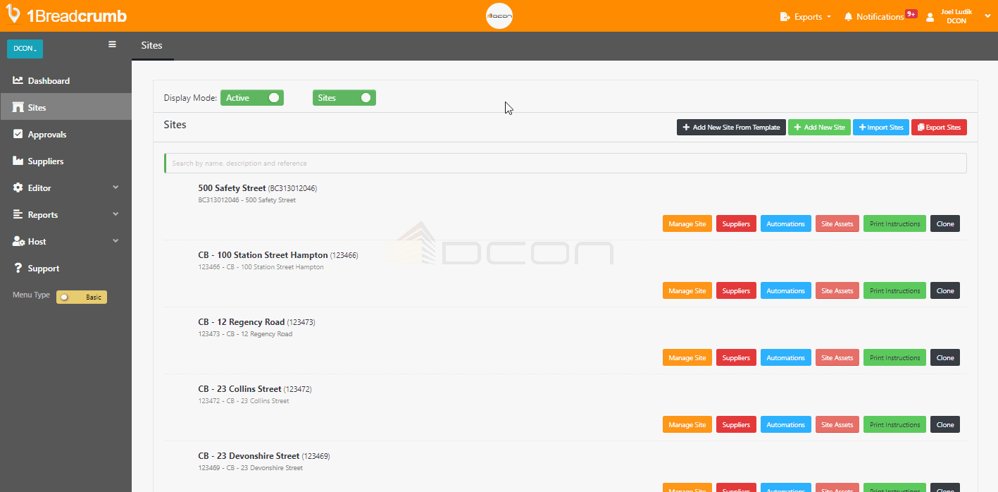 TRACK ATTENDANCE VIEW LIVE STREAM REPORT visual data 3
